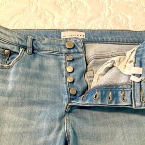 LOFT Light Blue Women Jeans - 6